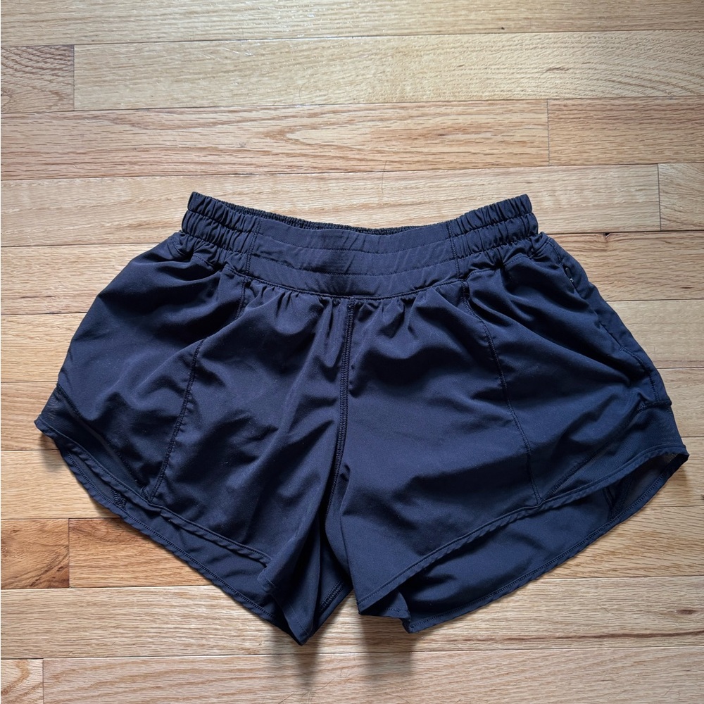 Lululemon Athletica Black Athletic Shorts Lightweight Performance